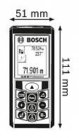 Дальномер Bosch GLM 80 + BS150 (06159940A1)