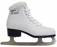 Коньки фигурные Trek Skate Fur 1.09-02.W.21 (р.39) белый