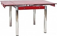 Обеденный стол Signal GD-082 красный