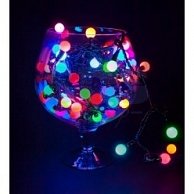 Гирлянда  Neon-night LED - шарики,  Мультиколор, 17,5 мм, 10 м (303-509-6)