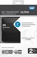 Внешний жесткий диск  WD My Passport Ultra WDBBUZ0020BBK-EEUE (2000Gb) черный