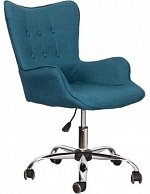 Кресло поворотное Седия BELLA ткань/синий