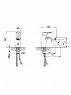 Смеситель Milardo Amplex  AMPSB00M01