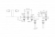 Смеситель Bravat Phillis F256101C-ENG хром 35295