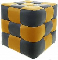 Пуф Бриоли Рубик L20-L17 (серо-желтый)