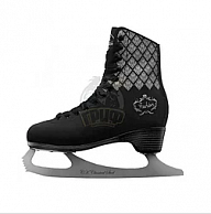 Коньки ледовые Спортивная Коллекция   Fashion LUX   Black  36