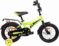 Детский велосипед AIST STITCH 14  желтый 2019 д