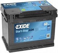 Аккумулятор Exide AGM EK600    60Ah