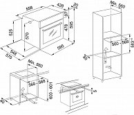 Духовой шкаф Franke 116.0605.990 нержавеющая сталь, черный