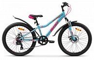 Велосипед AIST Rosy Junior 1.1 2022 24,бирюзовый подъемный