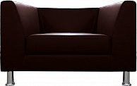 Кресло Бриоли Дедрик L13 коричневый