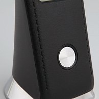 Светодиодная настольная лампа с часами Евросвет 80504/1 черный