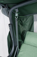 Качели садовые Удачная мебель Мерида Премиум A56A.631 (антрацит)