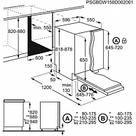 Встраиваемая посудомоечная машина Electrolux  EEA927201L