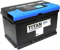 Аккумулятор Titan Euro Silver  74Ah R+ (низкий)