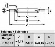 Кольцо уплотнительное резино-металлическое G3/8 (08BS923 17,28-23,8-2,1)