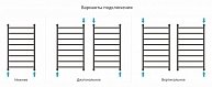 Полотенцесушитель водяной Сунержа ГАЛАНТ+ 1000х600, состаренная бронза 05-0200-1060