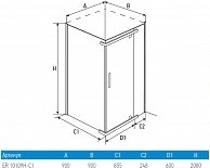 Душевой уголок Erlit ER10109H-C1