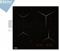 Индукционная варочная панель Backer BIH604-2T-Q3 BLACK черный