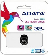 USB Flash A-Data DashDrive Durable 32GB UD310 Jewel Like USB (AUD310-32G-RBK)