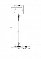 Светильник Arte Lamp A7301PN-1PB