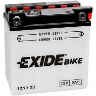 Аккумулятор Exide  12N9-3B евро   9Ah