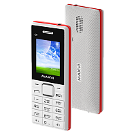 Мобильный телефон Maxvi C9 White-red