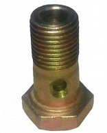 Болт штуцерный М12х1,25 (для отстойника Уралец и Jinma, DL190-12, Xingtai 120)