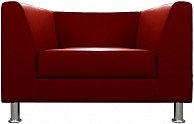 Кресло Бриоли Дедрик L19 красный