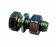 Болт М12х30 усил. для крепления ножа почвофрезы IT225, IT245 (с гайкой и гровером)