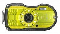 Цифровая фотокамера Ricoh  WG-4 черная с желтыми вставками