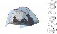Палатка туристическая Canadian Camper KARIBU 4