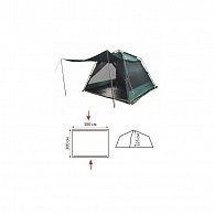Палатка-шатер Tramp  Bungalow LUX