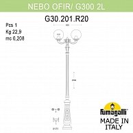 Парковый фонарь Fumagalli Globe 300 G30.202.R20.AXE27