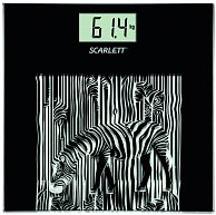 Напольные весы Scarlett SC-BS33E004 Zebra