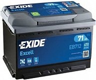 Аккумулятор Exide EXCELL EB712   71Ah