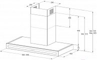 Кухонная вытяжка Korting  KHC 9877 N