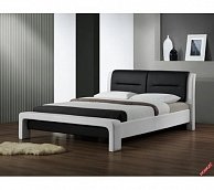 Кровать Halmar CASSANDRA бело/черная 120х200