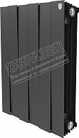 Радиатор Royal Thermo PianoForte 500 Noir Sable (4 секции) черный PianoForte 500/Noir Sable - 4 секц.