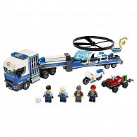 Конструктор LEGO  Полицейский вертолётный транспорт (60244)