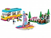 Конструктор Lego Friends Лесной дом на колесах и парусная лодка 41681