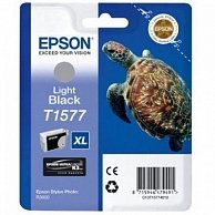 Картридж  Epson T1577 C13T15774010 светло-серый