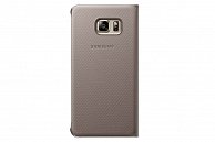 Чехол Samsung EF-CG928PFEGRU (S View G928 ) For Galaxy S6 Edge Plus golden