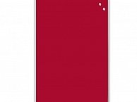 Стеклянная маркерная доска NAGA   (10520)   Red  40x60