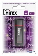 Usb флэш-накопитель Mirex KNIGHT BLACK 8GB (13600-FMUKNT08) BLACK