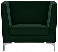 Кресло Бриоли Виг J8 темно-зеленый