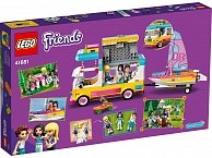 Конструктор Lego Friends Лесной дом на колесах и парусная лодка 41681