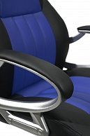 Кресло Calviano  Carrera (NF-6623)  ( черно-синее)