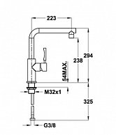 Смеситель Teka INX 914  нержавеющая сталь (749140200)