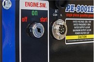 Бензиновый генератор ECO PE-9001ES (45562)